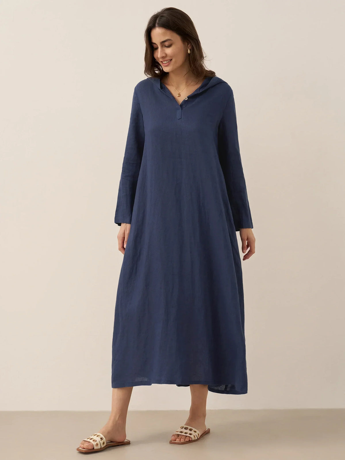 TATIANA™ | Hooded Maxi Dress