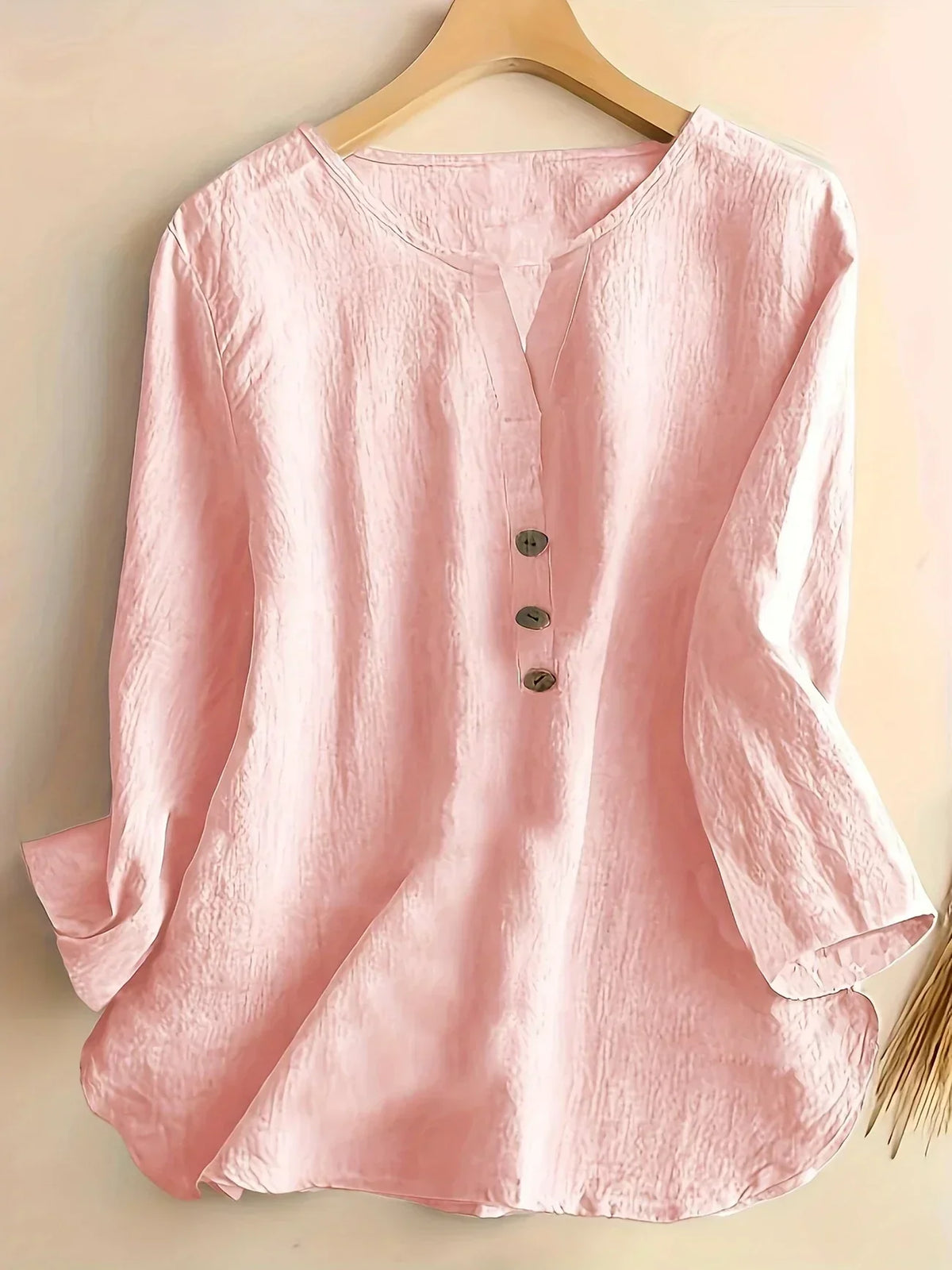EMILY™ | Henley Blouse