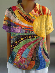 AESTHER™ | Patchwork Top