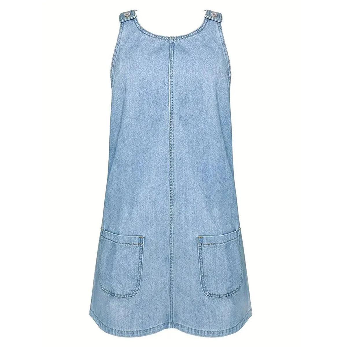 BLYTHE™ | Denim Pinafore Dress