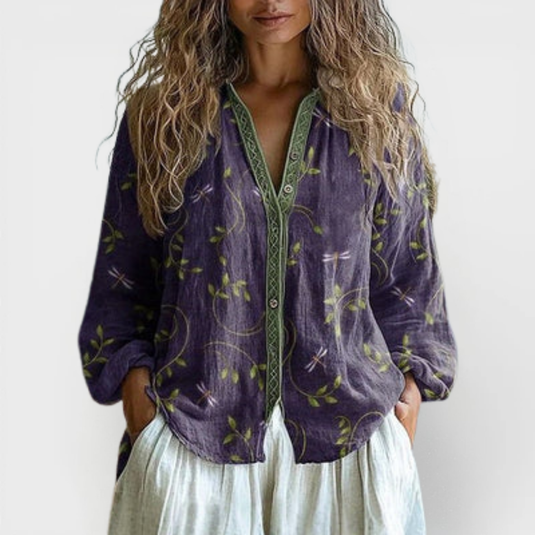 AESTELLE™ | Floral Blouse