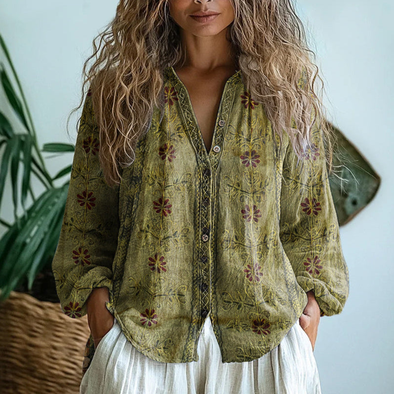 AESTELLE™ | Floral Blouse